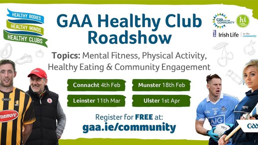 GAA Healthy Club Roadshow