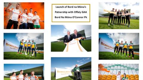 Launch of Bord na Móna’s Partnership with Offaly GAA