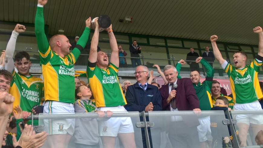 Kilcormac/Killoughey win 4th Molloy Environmental Senior Hurling Title