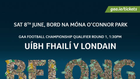 Offaly Team to play London Announced