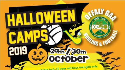 Offaly GAA announce their “Spooktacular” Halloween Camp