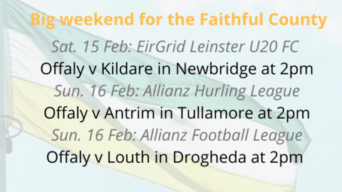 Three Offaly Teams In Action Next Weekend