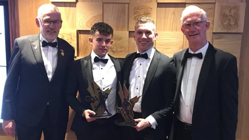 Nally & Sullivan Receive Awards At Croke Park