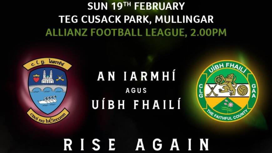 Tickets To Offaly v Westmeath In Mullingar