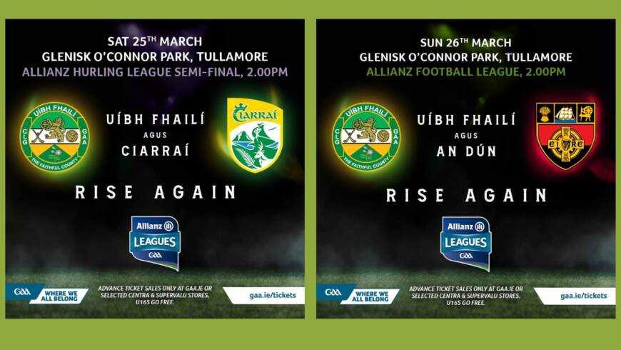 Two Important League Fixtures In O’Connor Pk This Weekend