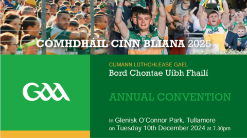 Offaly GAA Convention Booklet